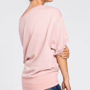 Bwear Tops - Powder Boatneck Dolman Top Bwear Tops - Powder Boatneck Dolman Top